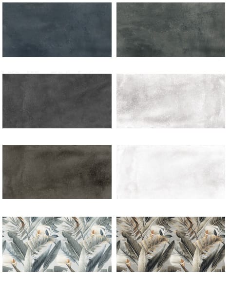 Coloris carrelage IRON