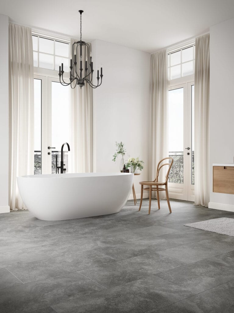 Sol PVC clipsable effet pierre LEVANTO