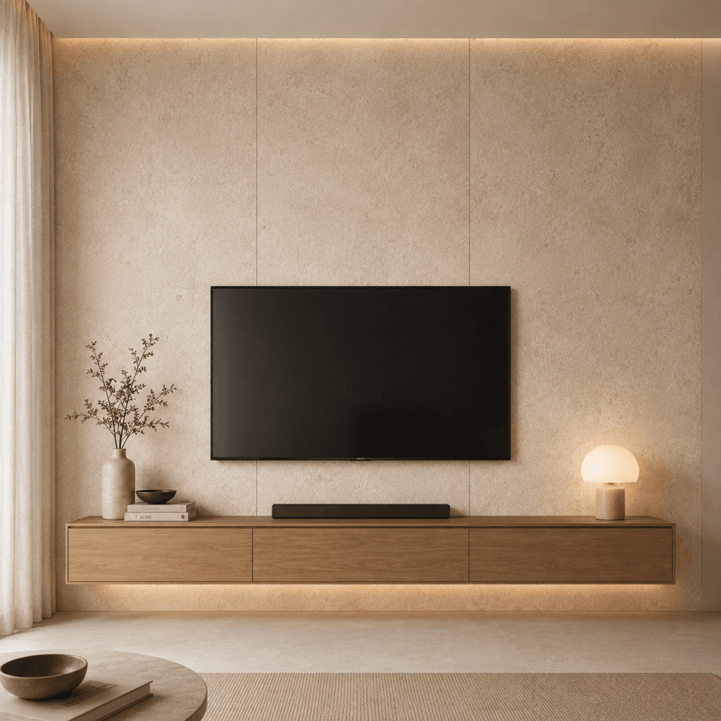 Panneau mural PVC travertino