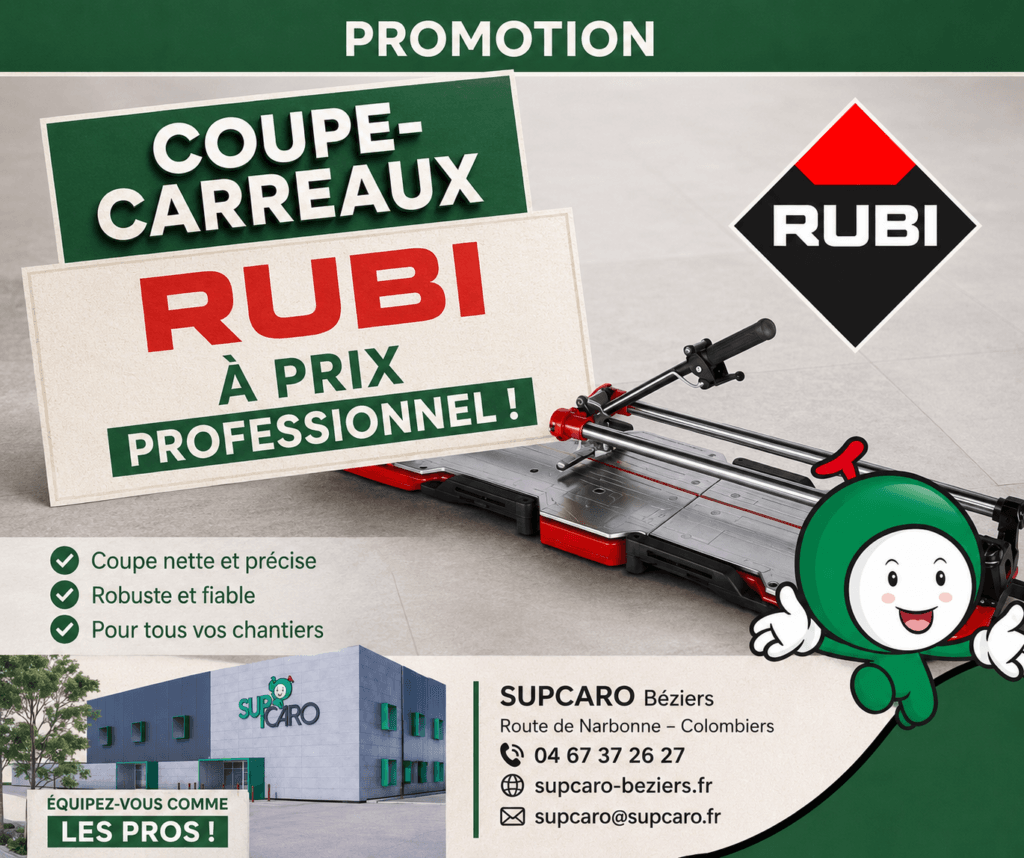 PROMOTION OUTILLAGE SPÉCIAL CARRELEUR